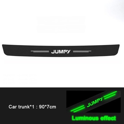 FOR CITROEN JUMPY LOGO SWIETLISTY AUTO SILL DOOR STICKERS PROGO~12504  