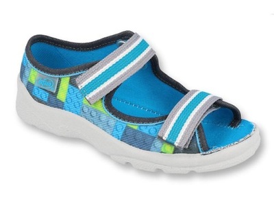 BEFADO sandały chłopięce MAX 969X152 niebieskie 26