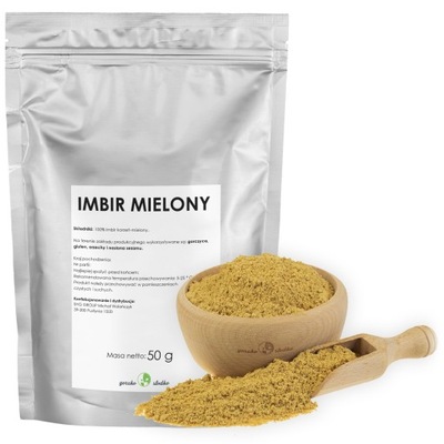 IMBIR MIELONY korzeń imbiru mielony 50g