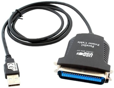 Adapter przejściówka USB 2.0 do LPT Centronics port drukarkowy 80cm