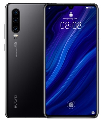 Smartfon Huawei P30 6 GB / 128 GB czarny nowe