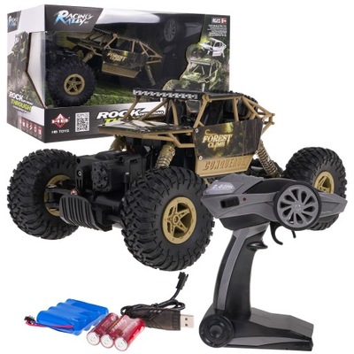 AUTKO CRAWLER DLA DZIECI 1:18 zdalnie sterowane napęd 4x4 PILOT