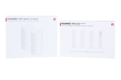 KOMPLET HUAWEI WIFI MESH 2PAK WS5800 + ROUTER HUAWEI WIFI AX3 WS7200