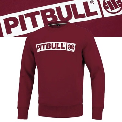 Męska Bluza bez Kaptura Pitbull Terry Hilltop