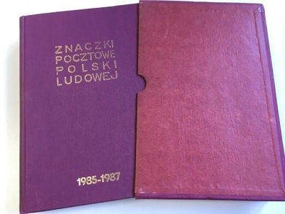 Klaser Rocznikowy Jubileuszowy TOM XVI 1985-87 Pusty