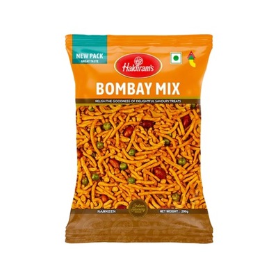 Indické občerstvenie Bombay Mix Haldirams 200g