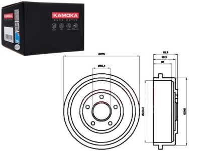 Тормозные барабаны тормозные 2szt. ford tourneo connect 02'- transit connect 02'- фото №1