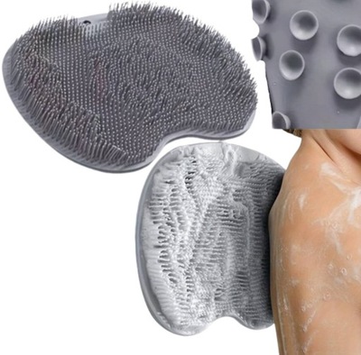 Silikónová kefa na umývanie chrbta nôh umývačka masážny prístroj do sprchy vane
