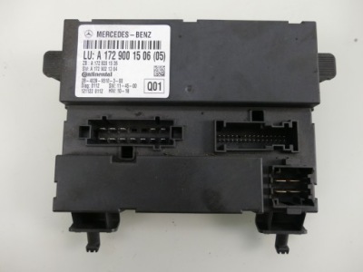 Mercedes r172 slk блок управления крыша модуль бортовой компьютер фото №1