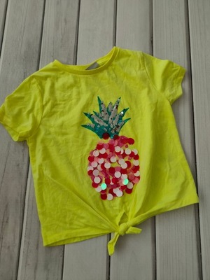Matalan Bluzka T-shirt dla dziewczynki r. 110