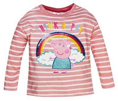 ŚWINKA PEPPA BLUZKA DLA DZIEWCZYNKI T-SHIRT 110