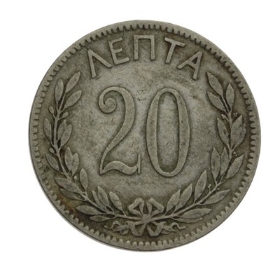 [M3847] Grecja 10 lepta 1895