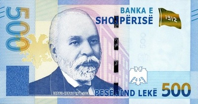 Albania 500 leke Dom 2020 P-77