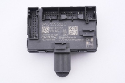 Audi a4 8w0 модуль блок керування двері правий перед 8w0959592g фото №1