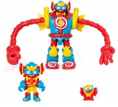 Super Zings Things SuperBot Power Arms SugarFun 3w1!