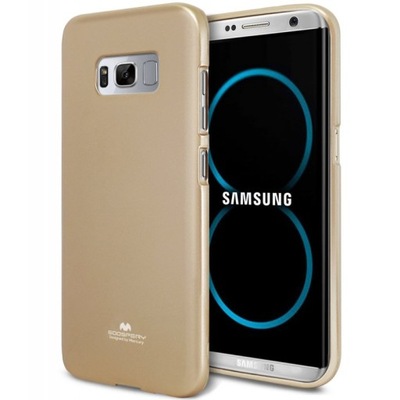 Etui Mercury Jelly Case złoty Samsung Galaxy S8