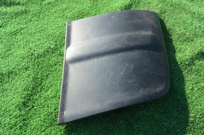 Накладка защита бампера задняя audi q7 4l фото №1