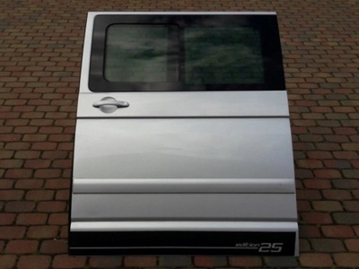 Vw t5 multivan ii двері ліва зсувні скло 03-09 фото №1