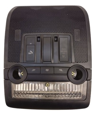 Bmw x5 e70 06-13 лампа салону передня czarna 9225937 фото №1