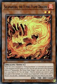 Yu-Gi-Oh! TCG: Salamandra, the Flying Flame Dragon (MZMI)