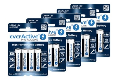 Baterie alkaliczne everActive Pro Alkaline AA x20