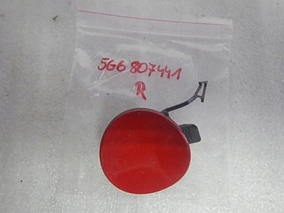 Vw golf vii заглушка бампера задня 5g6807441 фото №1