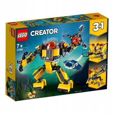 LEGO KLOCKI CREATOR 31090 PODWODNY ROBOT