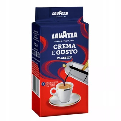 Typowa kawa LAVAZZA CREMA e GUSTO Classico 250g