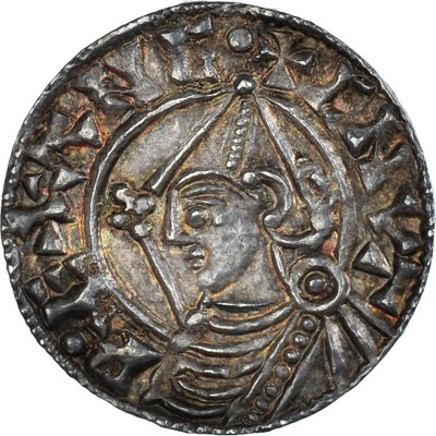 Moneta, Wielka Brytania, Anglo-Saxon, Cnut, Penny,