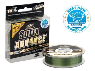 Sufix Żyłka Advance G2 Green 0,18mm/150m