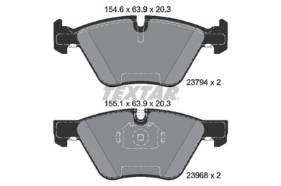 КОЛОДКИ HAM. BMW P. E90/E91 05- 318-330/E89 Z4 09-