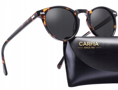 CARFIA Retro spolaryzowane damskie okulary