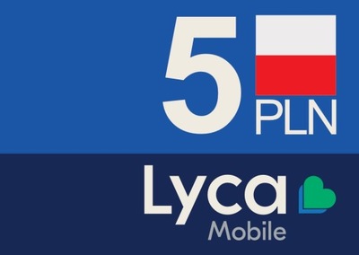 LycaMobile 5 zł Kod doładowanie Prepaid code 5 PLN