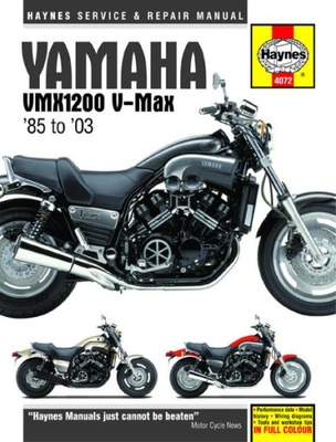 MANUAL DE MANTENIMIENTO YAMAHA VMX 1200 V-MAX 85-03  