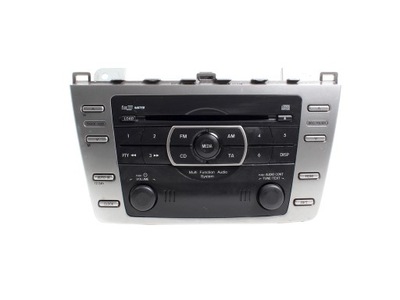 Радио автомагнитола cd mp3 mazda 6 ii gh 07-12 фото №1
