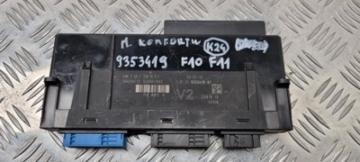 Bmw f10 f11 модуль комфорта 9353419 фото №1
