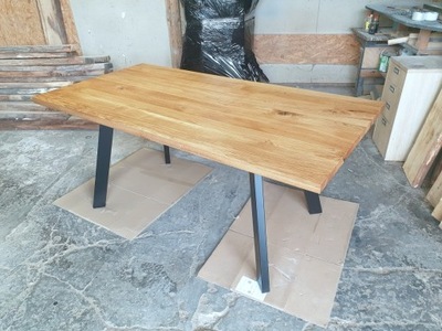 Stół debowy 180 cm x 90 cm Loft