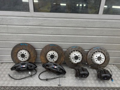 Bmw x4 x3 mpower competition тормозные диски суппорты комплект f98 f97 фото №1