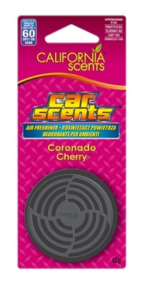 ZAPACH CALIFORNIA SCENTS CAR Coronado Cherry Puszka zapachowa 42g WIŚNIA