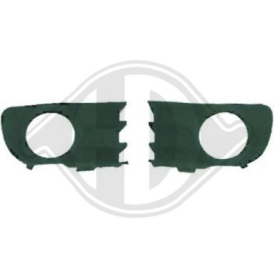 Решётка решётка радиатора бампера renault megane ii 02-05 фото №1