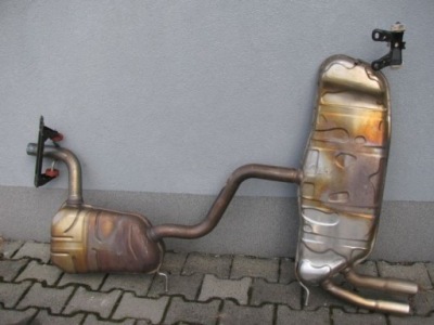 Vw golf vi 6 cabrio труба выхлоп гаситель 1k6253611am фото №1