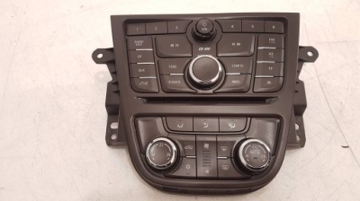 Opel mokka панель радіо кондиціонера 20963734 95052536 коричневий комплект фото №1