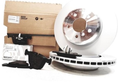 Оригинальный номер bmw тормозные диски+ тормозные колодки задняя 7 f02 f03 f04 345mm фото №1
