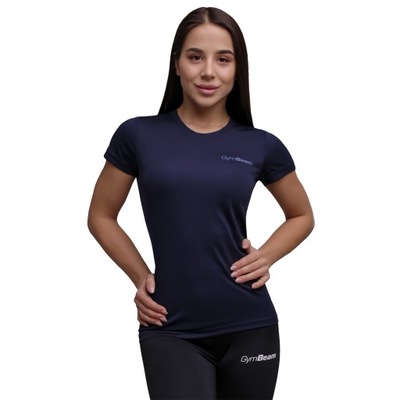 Koszulka damska treningowa TRN Navy - GymBeam S