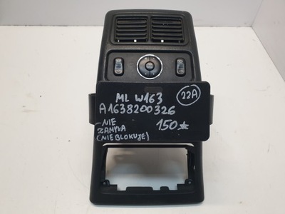 Консоль средняя панель окон mercedes-benz ml w163 фото №1