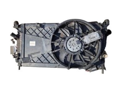 Радіатор води вентилятор комплект ford focus mk2 volvo s40 фото №1