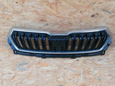 Решётка радиатора решётка радиатора решётка радиатора skoda karoq 57a lift 2022- фото №1