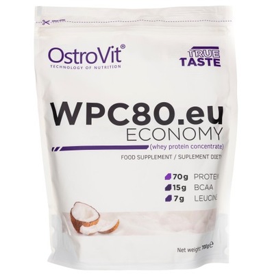 OstroVit białko serwatkowe Koncentrat WPC80 Kokos