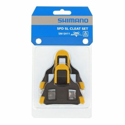 SHIMANO SM-SH11 Bloki SPD SL żółte