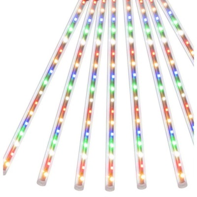 SOLAR LED METEOR ŚWIETLNY KOMPLET 10 TUB LED